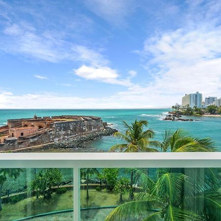 Апартаменты Biarritz Studio - Beautiful Ocean View Studio Сан-Хуан Экстерьер фото