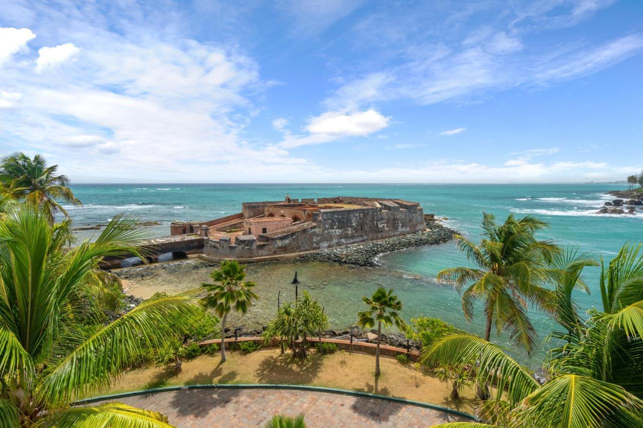 Апартаменты Biarritz Studio - Beautiful Ocean View Studio Сан-Хуан Экстерьер фото